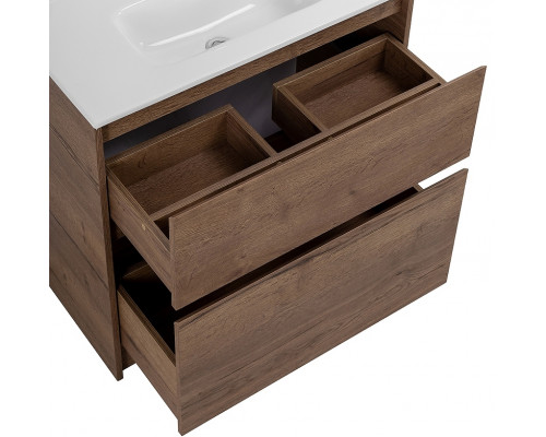 Тумба под раковину BelBagno Kraft 39 60 KRAFT39-600/390-2C-PIA-RT Rovere Tabacco
