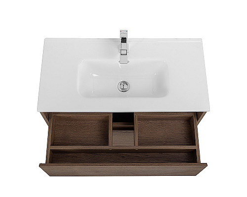 Тумба под раковину BelBagno Kraft 39 50 KRAFT39-500/390-2C-PIA-RT Rovere Tabacco