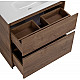 Тумба под раковину BelBagno Kraft 39 80 KRAFT39-800/390-2C-PIA-RT Rovere Tabacco