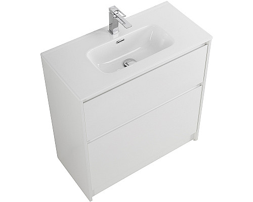 Тумба под раковину BelBagno Kraft 39 80 KRAFT39-800/390-2C-PIA-BO Bianco Opaco