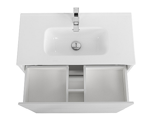 Тумба под раковину BelBagno Kraft 39 80 KRAFT39-800/390-2C-PIA-BO Bianco Opaco