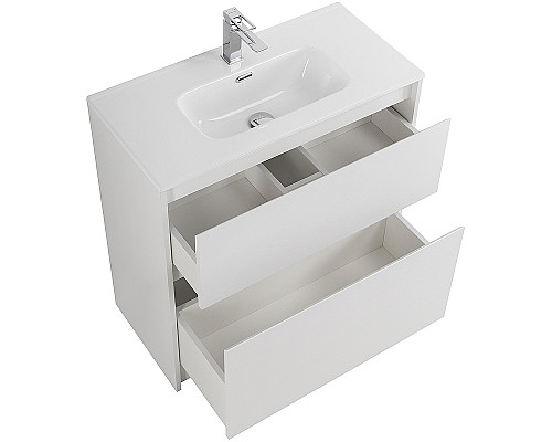 Тумба под раковину BelBagno Kraft 39 80 KRAFT39-800/390-2C-PIA-BO Bianco Opaco