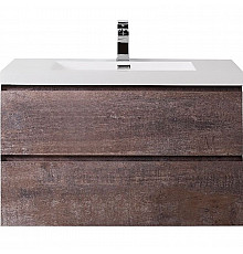 Тумба под раковину BelBagno Luce 80 LUCE-800-2C-SO-PT подвесная Stone