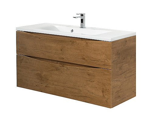 Тумба под раковину BelBagno Marino-H60 110 MARINO-H60-1100-2C-SO-RN-P подвесная Rovere Nature