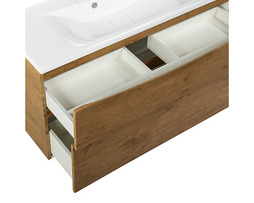 Тумба под раковину BelBagno Marino-H60 110 MARINO-H60-1100-2C-SO-RN-P подвесная Rovere Nature