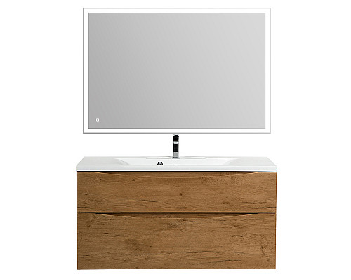 Тумба под раковину BelBagno Marino-H60 110 MARINO-H60-1100-2C-SO-RN-P подвесная Rovere Nature