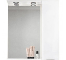 Зеркало со шкафом BelBagno MARINO-SPC-800/750-1A-BL-P-R 80 с подсветкой Bianco Lucido