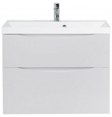 Тумба под раковину BelBagno Marino 80 MARINO-H60-800-2C-SO-BL-P подвесная Bianco Lucido