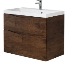 Тумба под раковину BelBagno Marino 100 MARINO-H60-1000-2C-SO-RW-P подвесная Rovere Moro
