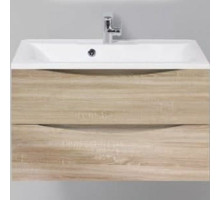 Тумба под раковину BelBagno Marino 80 MARINO-800-2C-SO-WO-P подвесная Rovere Bianco