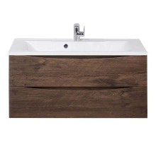 Тумба под раковину BelBagno Marino 100 MARINO-1000-2C-SO-RW-P подвесная Rovere Moro