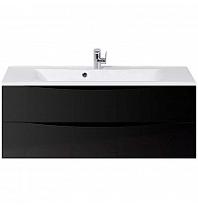 Тумба под раковину BelBagno Marino 120 MARINO-1200-2C-SO-NL-P подвесная Nero Lucido
