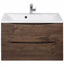 Тумба под раковину BelBagno Marino 75 MARINO-750-2C-SO-RW-P подвесная Rovere Moro