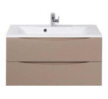 Тумба под раковину BelBagno Marino 90 MARINO-900-2C-SO-CL-P подвесная Capucino Lucido