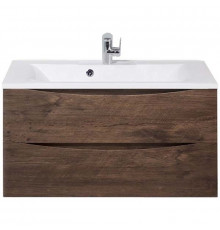 Тумба под раковину BelBagno Marino 90 MARINO-900-2C-SO-RW-P подвесная Rovere Moro