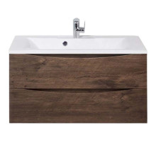 Тумба под раковину BelBagno Marino 80 MARINO-800-2C-SO-RW-P подвесная Rovere Moro