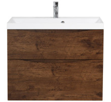 Тумба под раковину BelBagno Marino 65 MARINO-650-2C-SO-RW-P подвесная Rovere Moro