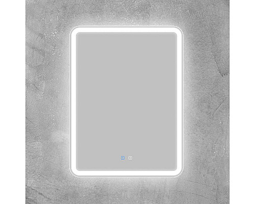 Приобрести Зеркало BelBagno Marino 60 SPC-MAR-600-800-LED-TCH-SND с подсветкой с голосовым управлением и подогревом в магазине сантехники Santeh-Crystal.ru