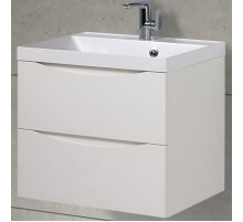 Тумба под раковину BelBagno Marino 60 MARINO-600-2C-SO-BL-P подвесная Bianco Lucido
