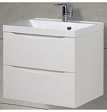 Тумба под раковину BelBagno Marino 60 MARINO-600-2C-SO-BL-P подвесная Bianco Lucido