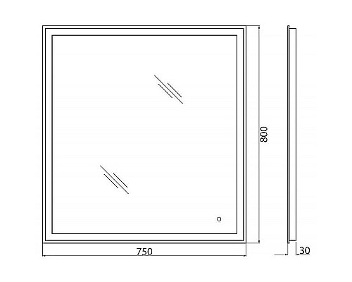 Santeh-Crystal.ru: Зеркало BelBagno SPC-GRT-750-800-LED-TCH с подсветкой с сенсорным выключателем Купить Зеркало BelBagno SPC-GRT-750-800-LED-TCH с подсветкой с сенсорным выключателем в магазине сантехники Santeh-Crystal.ru
