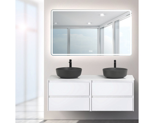 Зеркало BelBagno 140 SPC-MAR-1400-800-LED-TCH-WARM с подсветкой с подогревом с сенсорным выключателем