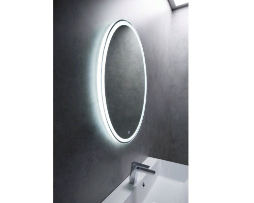 Приобрести Зеркало BelBagno SPC-VST 75 с сенсорным выключателем с подсветкой в магазине сантехники Santeh-Crystal.ru