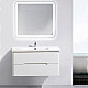 Приобрести Тумба под раковину BelBagno Soft 100 SOFT-1000-2C-SO-BF подвесная Bianco frassinato в магазине сантехники Santeh-Crystal.ru
