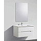 Приобрести Тумба под раковину BelBagno Soft 100 SOFT-1000-2C-SO-BF подвесная Bianco frassinato в магазине сантехники Santeh-Crystal.ru
