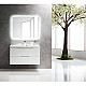 Купить Тумба под раковину BelBagno Vittoria 100 Белая/Bianco Lucido в магазине сантехники Santeh-Crystal.ru