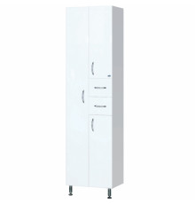 Шкаф пенал Bellezza 50 Белый