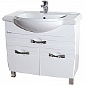 Тумба под раковину Bellezza Абрис 80 4639719130010 Белая Тумба под раковину Bellezza Абрис 80 4639719130010 Белая