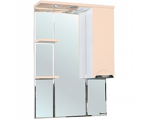 Santeh-Crystal.ru: Зеркало со шкафом Bellezza Альфа 75 R 4618812001076 с подсветкой Белое Бежевое Приобрести Зеркало со шкафом Bellezza Альфа 75 R 4618812001076 с подсветкой Белое Бежевое в магазине сантехники Santeh-Crystal.ru