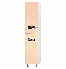 Шкаф пенал Bellezza Альфа 35 4628804110075 Бежевый Белый