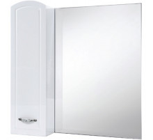 Зеркало со шкафом Bellezza Амелия 70 4610311002011 L Белое