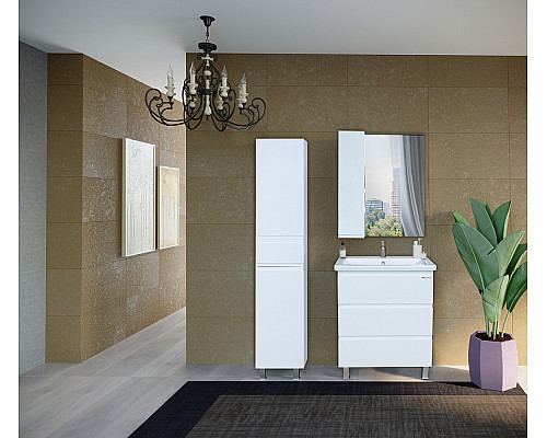 Купить Тумба под раковину Bellezza Асти 70 4636311140010 Белая в магазине сантехники Santeh-Crystal.ru