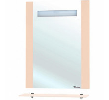 Зеркало Bellezza Берта 75 4610712050079 с подсветкой Бежевое