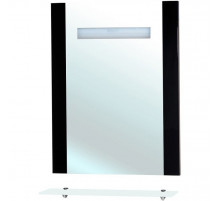 Зеркало Bellezza Берта 75 4610712050048 с подсветкой Черное