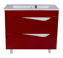 Тумба под раковину Bellezza Эйфория 105 4639118660033 Красная