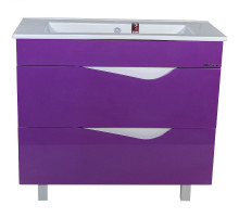 Тумба под раковину Bellezza Эйфория 105 4639118660415 Фиолетовая