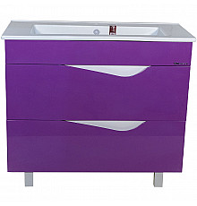 Тумба под раковину Bellezza Эйфория 105 4639118660415 Фиолетовая