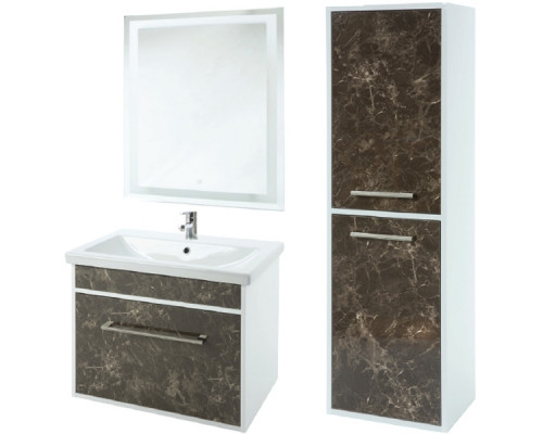 Купить Зеркало Bellezza Фабио 90 4610615040009 с подсветкой с сенсорным выключателем в магазине сантехники Santeh-Crystal.ru