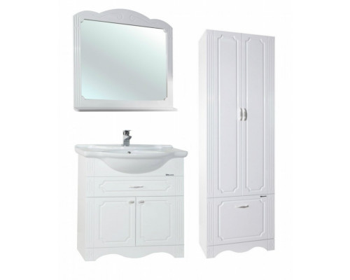 Купить Шкаф пенал Bellezza Кантри 60 Белый в магазине сантехники Santeh-Crystal.ru