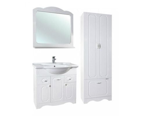 Купить Шкаф пенал Bellezza Кантри 60 Белый в магазине сантехники Santeh-Crystal.ru