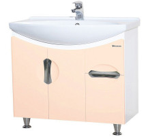 Тумба под раковину Bellezza Лагуна 75 4632112110078 Бежевая