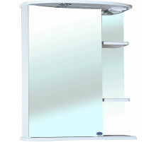 Зеркальный шкаф Bellezza Магнолия 60 L 4612709002016 с подсветкой Белый