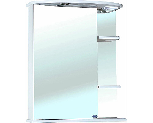 Заказать Зеркальный шкаф Bellezza Магнолия 60 L 4612709002016 с подсветкой Белый в магазине сантехники Santeh-Crystal.ru