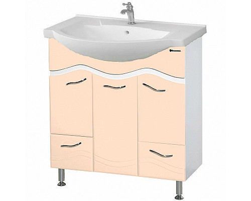 Santeh-Crystal.ru: Тумба под раковину Bellezza Мари 75 4632912000227 Бежевая Заказать Тумба под раковину Bellezza Мари 75 4632912000227 Бежевая в магазине сантехники Santeh-Crystal.ru