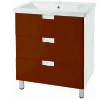 Тумба под раковину Bellezza Пегас 70 4630411140031 Красная