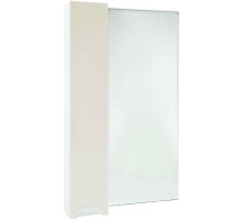 Зеркало со шкафом Bellezza Пегас 50 L 4610406022078 Бежевое Белое